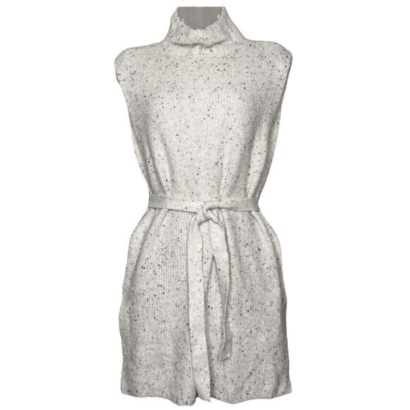 Chloe & Jasmine Long Poncho Sweater Cover Up - Picture 2 of 16